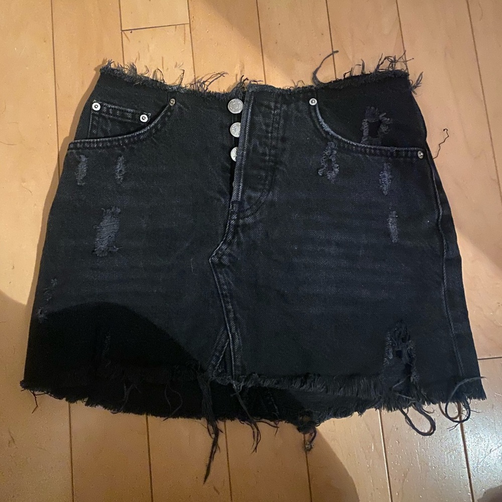 BDG Urban Outfitters Black Denim Skirt